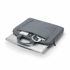 DICOTA Eco Slim Case Base Maletín para portátil 13-14.1" (33cm-35.8cm) gris