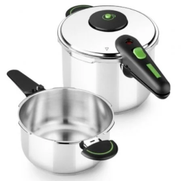 Olla Express Monix M911005 4 L + 6 L Acero Inoxidable 6 L 2 Piezas Precio: 95.5000002. SKU: S0427426