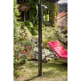 Gre Ducha Solar AR1020P 20L Acabado Negro PVC Jardín