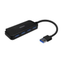 AISENS - HUB USB 3.0, TIPO A/M-4XTIPO A/H, NEGRO, 15CM Precio: 7.79000057. SKU: B1B69MXKMP