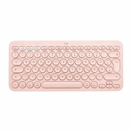 Teclado Logitech 920-010400 Rosa Qwerty Español