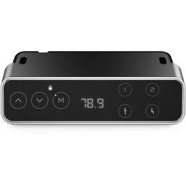 DIGITUS Bastidor de Mesa Eléctrico Altura Regulable, Dual-Motor, 3 Etapas, Blanco, 100 kg, 2 Patas