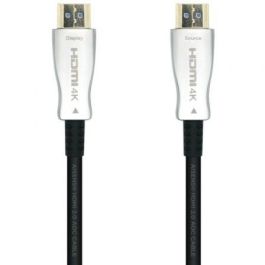 AISENS - CABLE HDMI V2.0 AOC PREMIUM ALTA VELOCIDAD / HEC 4K@60HZ 18GBPS, A/M-A/M, NEGRO, 30M