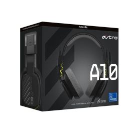 Auriculares con Micrófono Gaming Logitech A10 Negro Auriculares con Micrófono Gaming Logitech A10 Negro