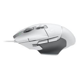 Logitech G LOG5099206096325 Ratón Gaming G502 X Wire, Botones Híbridos Force Lightforce, Sensor Hero 25K - Blanco