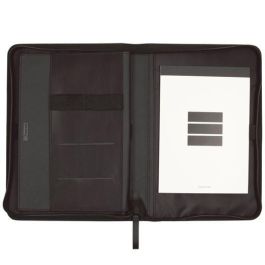Finocam Portadocumentos A5 Nopal Negro con Cremallera, Bloc de Notas, Portabolígrafos y Bolsillo para Tablet Precio: 25.4999998. SKU: B1EMT47WYS