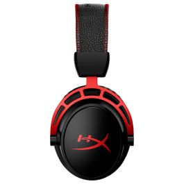 HP Cloud Alpha Wireless Gaming Headset Auriculares Inalámbricos Gaming Sonido Virtual 7.1 Surround DTS Headphone:X Over-Ear Negro Rojo