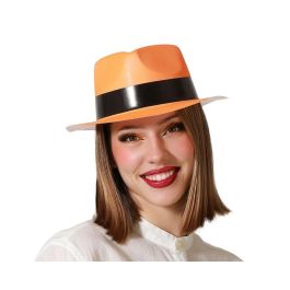 Sombrero Circo Naranja Neón para Mujer Adulto - Accesorio para Fiestas Temáticas y Disfraces Precio: 0.58999963. SKU: B13FYWY5HN