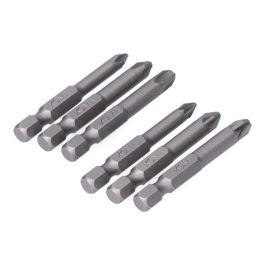 Koma Tools Juego 6 Puntas PH 1-2-3 PZ 1-2-3 x 50mm