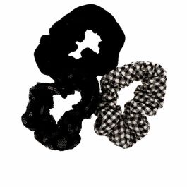Inca Coleteros Arrugados de Terciopelo Negro para Niñas y Bebés - Set de 3 Accesorios de Cabello con Varias Texturas Precio: 4.49999968. SKU: B1CAZ2JB4M