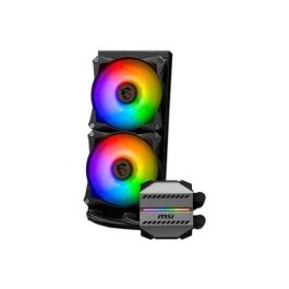 MSI MAG Coreliquid M240 Sistema de Refrigeración Líquida AIO para Procesador, 24 cm, Negro, 2 Ventiladores RGB