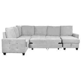 Sofa Cama Moderno DKD Home Decor 242 x 86 x 307 cm Sofa Cama Moderno DKD Home Decor 242 x 86 x 307 cm