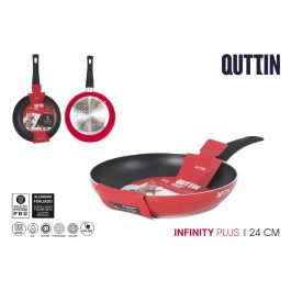 Sartén roja Soft T.Infinity de 24 cm - Quttin (6 Unidades) Precio: 53.69000021. SKU: B17WYTCVF2