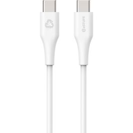 eSTUFF Cable USB-C a USB-C INFINITE Super Suave 3m - 100% Plástico Reciclado, Sin PVC, Flexible y Duradero