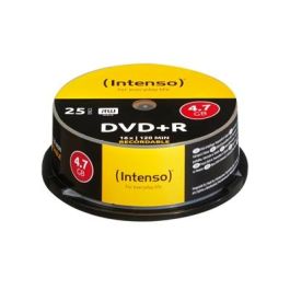 Intenso DVD+R 4.7GB 16x Tarrina 25Uds - Modelo 4111154 Precio: 18.49999976. SKU: B1HWD2WHEE