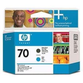 HP 70 matt, svart og cyan skriverhode med Smart Printing-teknologi cartucho de tinta 1 pieza(s) Negro mate, Cian Precio: 112.50000047. SKU: S8409575