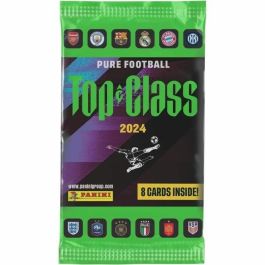 Panini Caja de Pegatinas TOP CLASS FIFA 2024 TC - 7 Bolsillos de 6 Cartas + 5 Hologigantes + 1 Póster
