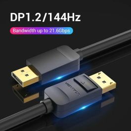 Cable DisplayPort Vention HACBG Negro 1,5 m