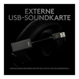 Logitech Auriculares Inalámbricos G Pro X Gaming Negro