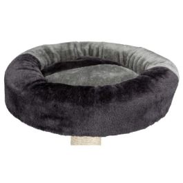 TRIXIE Tarifa Árbol de gato Altura 52 cm felpa gris y negra y sisal natural TRIXIE Tarifa Árbol de gato Altura 52 cm felpa gris y negra y sisal natural