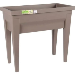 Eda Área de Vegetales City Veg & Table con Mesa, Huerto Urbano Resistente a Heladas y UV, Taupe, 73x38.5x68cm, 57L Precio: 36.79000039. SKU: B15WLQM9R3
