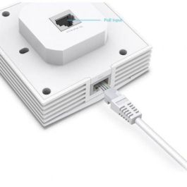 TP-LINK Punto de acceso Wi-Fi 6 de banda dual de placa de pared AX3000 PUERTO: 2 puertos Gigabit RJ45 VELOCIDAD: 574Mbps en 2,4GHz + 2402Mbps en 5GHz TP-LINK Punto de acceso Wi-Fi 6 de banda dual de placa de pared AX3000 PUERTO: 2 puertos Gigabit RJ45 VELOCIDAD: 574Mbps en 2,4GHz + 2402Mbps en 5GHz