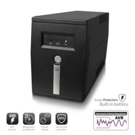 Ewent EW3946 UPS Línea Interactiva 600 VA 360 W 1 Salida AC