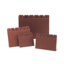 Mariola Índice para Ficheros A-Z 150x100 Cartón Cuero Precio: 2.9935521. SKU: BIX03816