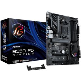 ASRock B550 PG Riptide Placa Base Socket AM4 para AMD Ryzen 3000 y 5000 Series, DDR4, ATX