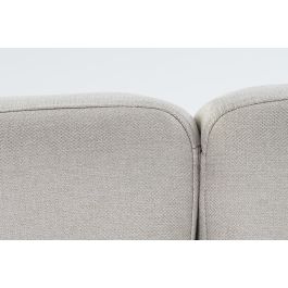 DKD Home Decor Sofá Cama Urban Beige y Marrón de Eucalipto y Poliéster Desmontable 203x87x81 cm Alt. asiento 41 cm
