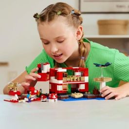 LEGO 21270 Minecraft La Casa Champiñaca - Set de Construcción con Figuras Steve, Champiñacas, Gato y Accesorios, Juguete +8 años LEGO 21270 Minecraft La Casa Champiñaca - Set de Construcción con Figuras Steve, Champiñacas, Gato y Accesorios, Juguete +8 años