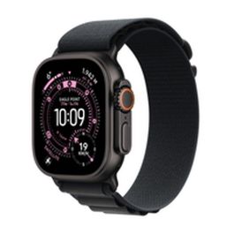 Apple Watch Ultra 3 Titanium Cellular 49mm, Caja de Titanio con Correa Alpine Loop Negra, Talla L