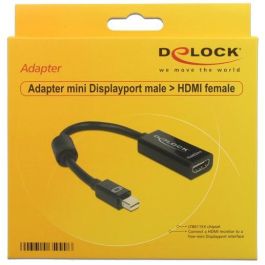 DeLOCK Adapter miniDisplay Port a HDMI-Bu