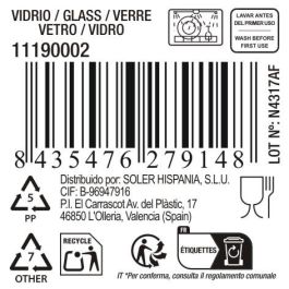 Vaso Nalon 360 cc - La Mediterranea (48 Unidades) Vaso Nalon 360 cc - La Mediterranea (48 Unidades)