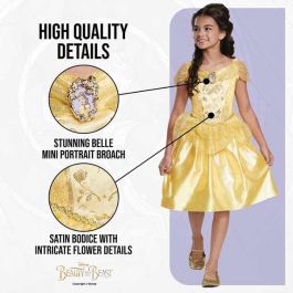 Disfraz infantil princesa disney bella classic talla. 3-4 años Disfraz infantil princesa disney bella classic talla. 3-4 años