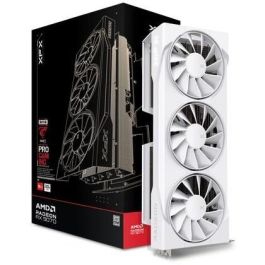 XFX Tarjeta Gráfica RX 9070 16GB GDDR6 3 Ventiladores Blanca