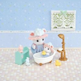 Sylvanian Families Baño de malvaviscos de los hermanos ratones SYL5054131058053
