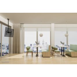 Neomounts CL35-440BL16L Soporte Techo Monitor/TV 37-70" 150x200mm 600x400mm -25°-0° -180°-180° 6° Negro