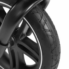 HAUCK HAU4007923148549 Cochecito Todoterreno Rapid de 3 Ruedas con Plegado Rápido con una Mano - Negro