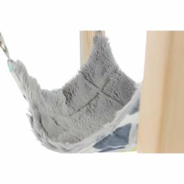Hamaca Colgante Trixie Gris Melocotón 37 × 29 × 37 cm Madera