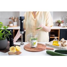 Kitchenaid 5KHBRV75BM Batidora de Mano Inalámbrica con Accesorios y Batería Go Negro Mate