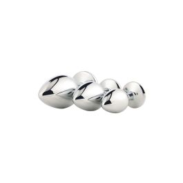 Plug Anal Dream Toys Gleaming Love Plateado Plug Anal Dream Toys Gleaming Love Plateado