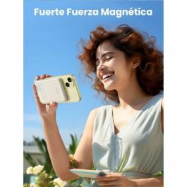 Ugreen 25207 Batería Externa Magnética 5000 mAh Qi 15W y PD 15W USB-C Compatible iPhone/Galaxy Negro