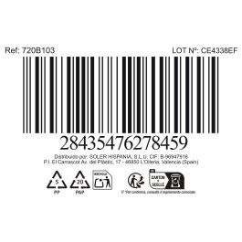 La Mediterranea Bandeja Oval Chester Blue 30.5 x 17.5 cm (8 Unidades)