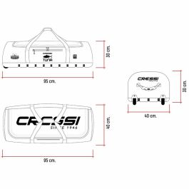 Bolsa de Deporte Tuna Roll Cressi-Sub XUB976200 120 L Bolsa de Deporte Tuna Roll Cressi-Sub XUB976200 120 L
