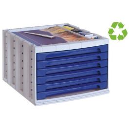 Modulo 6 Cajones Archivo 2000 Azul Precio: 42.50000007. SKU: B1DQVH328H