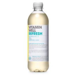 Vitamin Well Bebida Vitaminada Refresh Limón-Kiwi 500 ml con Vitamina B12, C y Zinc para el Sistema Inmunitario y Energía Precio: 2.8900003. SKU: B1FFYKA7MW