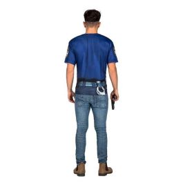 Disfraz adulto policia con musculos talla s Disfraz adulto policia con musculos talla s