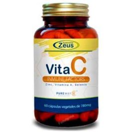 ZEUS Vitamina C Inmune Factors 60 Cápsulas con Vitamina A, Zinc y Selenio Precio: 28.7899997. SKU: B1DGXRRXSV