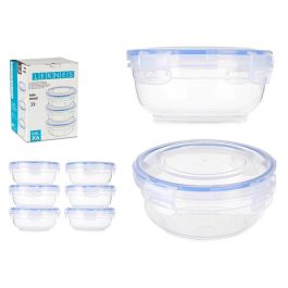 Set 6 Fiambreras Plastico Redondas 800Ml Leknes 15X7CM (8 Unidades) Precio: 102.50000024. SKU: B19SYL35TT